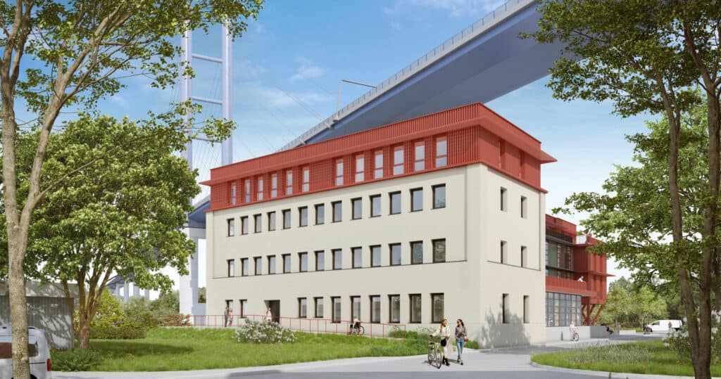 Stralsunder Werkstätten - Südfassade